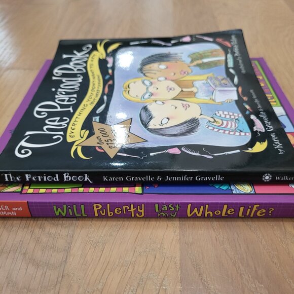 The Period Book and Will Puberty Last My Whole Life Books - Set of TWO (2) Books - Picture 8 of 8